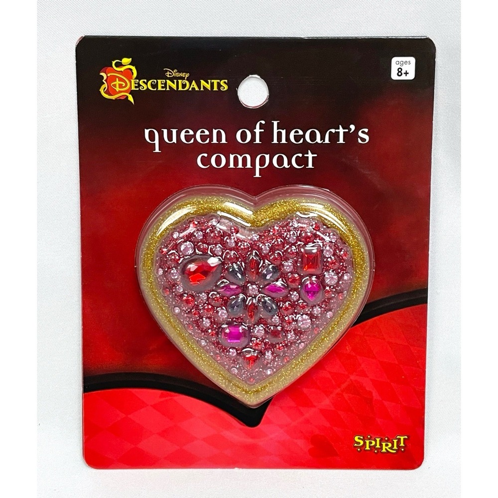 Disney Descendants Rise of Red Queen of Heart's Compact Mirror Spirit Halloween
